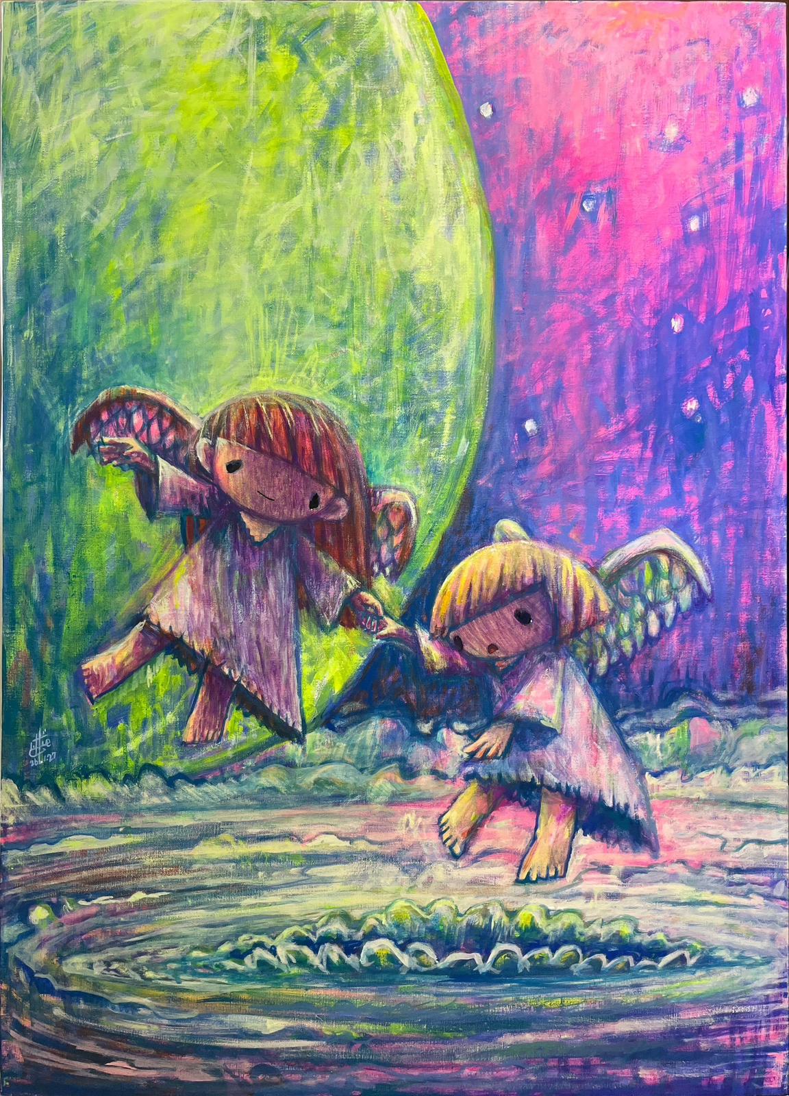 Tomokazu Komiya – « L’impermanence de toutes choses » | Espace Jouenne Marseille Exposition Tomokazu Komiya Marseille Espace Jouenne avril 2026 illustration japonaise contemporaine